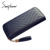 Fashion Zipper Leather Wallet Women Purse Brand Wallet Female Clutch New Design Ladies Purses Women Long Wallets Cuzdan bolsas