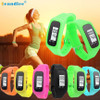 Fashion Young Women Men Watches Digital LCD Pedometer Run Step Walking Distance Calorie Counter Watch Bracelet Creative