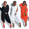 Fashion Womens Long Sleeve Romper Baggy Harem Jumpsuit Playsuit  Plus Size 5 Colors