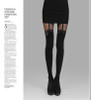 Fashion Womens Lady Girls Black Sexy Fishnet Pattern Jacquard Stockings Pantyhose Tights Styles Woman 1pcs dww02