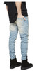 New Ripped biker jeans Men With Holes Super Skinny jeans homme Famous Designer Brand Slim Fit Destroyed Torn Jean Pants For Male