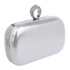 NEW Rings Diamonds Leather Women Handbags Clutch Purse Evening Bags With Chain Shoulder Messenger Bags