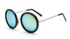 New Retro Round Sunglasses Women Brand Designer Vintage Sun Glasses Women Coating Sunglass Oculos De Sol Gafas lunette de soleil