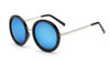 New Retro Round Sunglasses Women Brand Designer Vintage Sun Glasses Women Coating Sunglass Oculos De Sol Gafas lunette de soleil