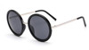 New Retro Round Sunglasses Women Brand Designer Vintage Sun Glasses Women Coating Sunglass Oculos De Sol Gafas lunette de soleil