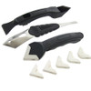 New Qualified Dropship 3Pcs Silicone Scraper Caulking Grouting Tool Sealant Finishing Cleaning Kit Set OC18