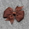 New Popular Children Hair Clip Hair accessories Headwear Baby Ribbon Bow Cute Girls Hairpins