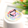 New Popular Rubber Hairband Rope Ponytail Holder Elastic Hair Band Ties Braids