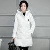 New Plus Size Winter Women Down Cotton Jacket Long Thick Parkas Female Hooded Cotton Padded Fashion Warm Coat Outerwear