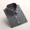 New Plus Size Polka Dot Women's Shirt Long Sleeve Blouse Cotton Ladies Tops Turn Down Collar Camisa Women Vintage Blouses 2017