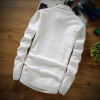 BKTrend Solid Color Pullover Men V-Neck Sweater Men Long Sleeve Mens Sweaters Wool Casual Brand Cashmere Knitwear Pull Homme