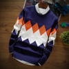 BKTrend O-Neck Sweater Men Clothing Mens Sweaters Wool Cashmere Pullover Men Brand Pull Homme Casual Men's Pullover Sweaters