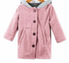 BKLD Kids Warm Jacket Outerwear &amp; Coat Children Clothing Cute Rabbit Ear Hooded Baby Girls Coat New Autumn Winter Baby Boys Coat