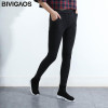 BIVIGAOS Women's Slanting Pocket Washed Jeans Leggings Pencil Pants Elastic Denim Leggings Skinny Jeans Jeggings Women Trousers BIVIGAOS Women's Slanting Pocket Washed Jeans Leggings Pencil Pants Elastic Denim Leggings Skinny Jeans Jeggings Women Trousers