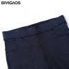 BIVIGAOS Womens Leggings Fashion Skinny Slim Thin High Elastic Waist Washed Jeans Jeggings Pencil Pants Denim Leggings For Women