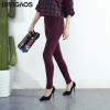 BIVIGAOS Womens Leggings Fashion Skinny Slim Thin High Elastic Waist Washed Jeans Jeggings Pencil Pants Denim Leggings For Women