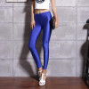 BIVIGAOS Fluorescent Color Leggings Pants Women's Ice Silk Spandex Elastic Leggings Multicolor Shiny Glossy Leggings For Women