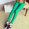 BIVIGAOS Fashion Multicolor High Elastic Woven Casual  Legging Fitness Clothing Slim Thin Skinny Leggings Pencil Pants For Women