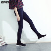 BIVIGAOS Fashion Multicolor High Elastic Woven Casual  Legging Fitness Clothing Slim Thin Skinny Leggings Pencil Pants For Women