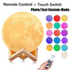Customized Personality 3D Printing Moon Lamp