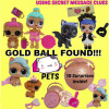 HOT Pets Dolls Magic Funny Removable Random Egg Ball Doll Toy Educational Novelty Kids Unpacking Girls Favorite Pets Doll