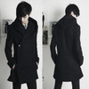 2017 new winter coat men's Korean Slim trench long coat for men