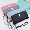 2017 New Wallet Women Long Zipper Ladies Purse Female Leather Wallets Brand Woman Purse Card Holder Clutch Portefeuille femme
