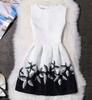 2017 New Vestido De Festa Women Summer Casual Print Dress Vintage Sexy Party Vestidos Slim Plus Size Ladies Maxi Boho Clothing