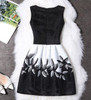 2017 New Vestido De Festa Women Summer Casual Print Dress Vintage Sexy Party Vestidos Slim Plus Size Ladies Maxi Boho Clothing