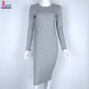 Weekeep 2016 Autumn Cotton Korean Dress Black Sheath Office Dress Women Bodycon Dress Sexy Party Dresses Vestidos Robe