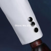 Wedding Groom Tuxedos Suit Men Fashion White Paillette Embroidered Male Singer Performance Party Prom Blazer Suit (Jacket+Pants)