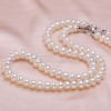Wedding jewelry set white bridal jewelry sets for women,925 sterling silver natural pearl jewelry wife engagement birthday gift