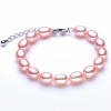 Wedding Freshwater Pearl Bracelet for Women Jewelry,Real Natural Pearl Bracelets 925 Silver Girl Best Gift Birthday Top Quality