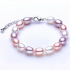 Wedding Freshwater Pearl Bracelet for Women Jewelry,Real Natural Pearl Bracelets 925 Silver Girl Best Gift Birthday Top Quality