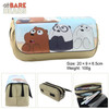 We Bare Bears Anime Purpose Cosmetic Bags Cases Stationery bags Zipper Student Pencil Case Bag/Office School Supplies