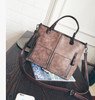 wax oil leather bag shoulder ladies hand bags women PU leather handbag sac 2017 woman bag handbags women famous brand sac a main