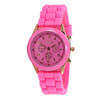 Wavors Fashion Unisex Geneva Watch Casual Women Men Silicone Rubber Jelly Gel Quartz Watch Analog Sports Watches Candy Colors