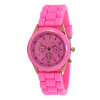 Wavors Fashion Unisex Geneva Watch Casual Women Men Silicone Rubber Jelly Gel Quartz Watch Analog Sports Watches Candy Colors