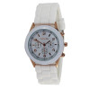 Wavors Fashion Unisex Geneva Watch Casual Women Men Silicone Rubber Jelly Gel Quartz Watch Analog Sports Watches Candy Colors