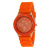 Wavors Fashion Unisex Geneva Watch Casual Women Men Silicone Rubber Jelly Gel Quartz Watch Analog Sports Watches Candy Colors