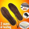 USB Electric Heated Insoles Soles Winter Plush Fur Heating for Men Women Shoes Boots Keep Feet Warm and Comfortable