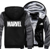 USA size Men Women Marvel Zipper Jacket Sweatshirts Thicken Hoodie Coat Clothing Casual USA size Men Women Marvel Zipper Jacket Sweatshirts Thicken Hoodie Coat Clothing Casual