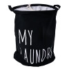 Urijk Cotton Linen Foldable Buckets Clothes Organizer Laundry Baskets Hamper Storage Organizer Bag Laundry Products