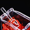 Urijk Acrylic Table Spice Set Seasoning Box Spice Jar Bottle Condiment Storage Jar Seasoning 4PCs/set Condiment Kitchen Supplies