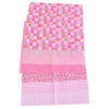 Urijk 7PCs/set 25*25cm Red DIY Patchwork Fabrics For Sewing The Cloth Quilting Cotton Fabric For Needlework Bedding Doll Textile