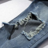 Urban Cool Mens Side Ankle Zipper Jeans Kanye West Skinny Stretchy Destroyed Distressed Knee Ripped Jeans With Holes For Men Urban Cool Mens Side Ankle Zipper Jeans Kanye West Skinny Stretchy Destroyed Distressed Knee Ripped Jeans With Holes For Men