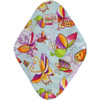 Bamboo Menstrual Pads Soft Mummy Cloth Pads Reusable Washable Menstrual Cloth Sanitary Pads Breathable Mentrual Panty Liners