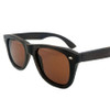 bamboo  Polarized Sunglasses Men Retro Rivet High Quality Polaroid Lens Summer Style Brand Design Unisex Sun Glasses