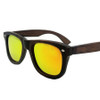 bamboo  Polarized Sunglasses Men Retro Rivet High Quality Polaroid Lens Summer Style Brand Design Unisex Sun Glasses