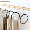 BalleenShiny 1 pc Clothes Scarf Hanger Belt Tie Towel Holder Hook Rack Shelf Storage Rack Home Organizer